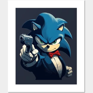 sonic the gangster Posters and Art